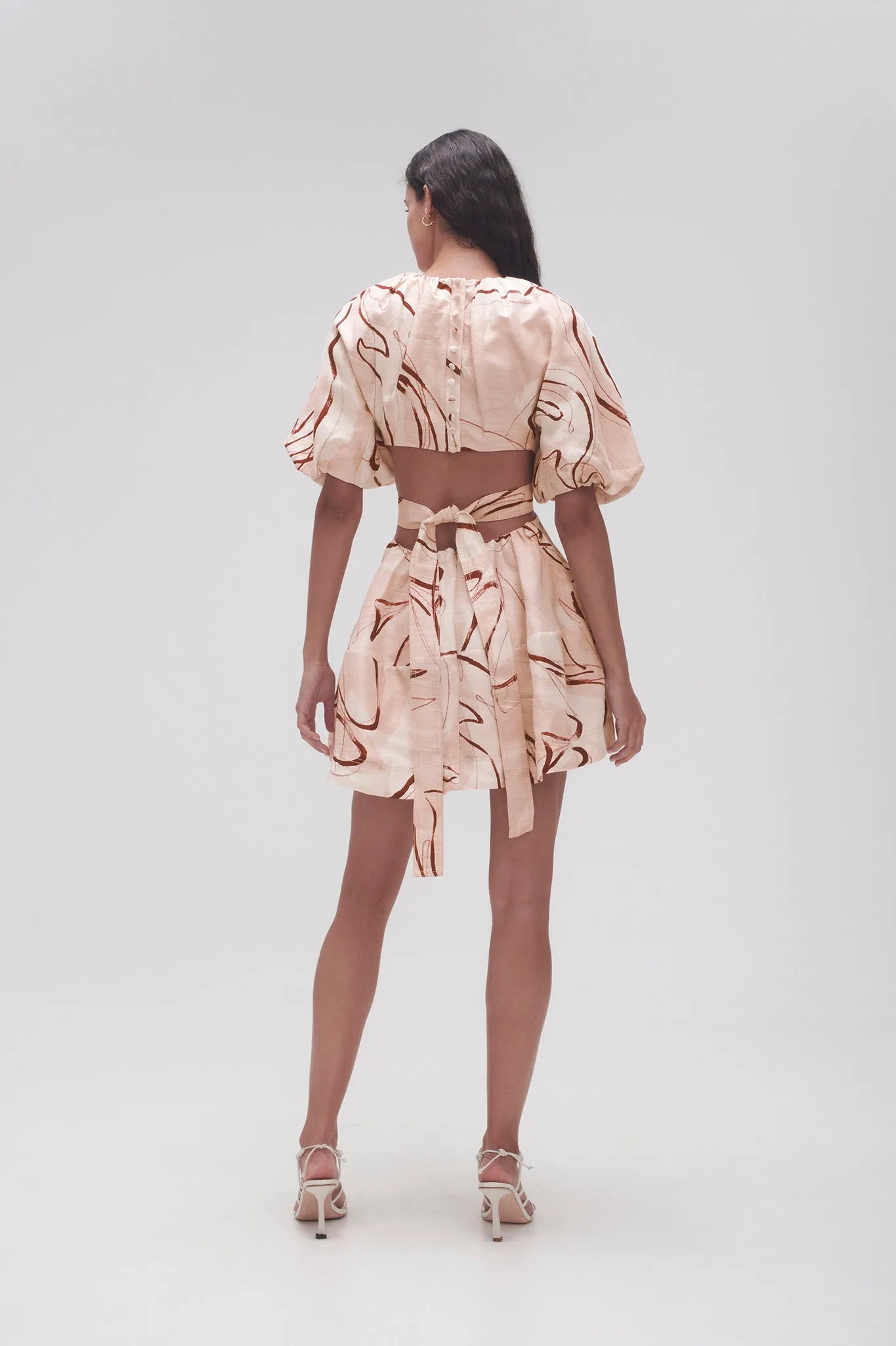 Psychedelia Cut Out Mini Dress sold by Aje product image thumbnail 5