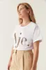 Exploration Embellished Tee sold by Aje