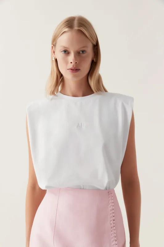Brixley Boxy Tank Top sold by Aje