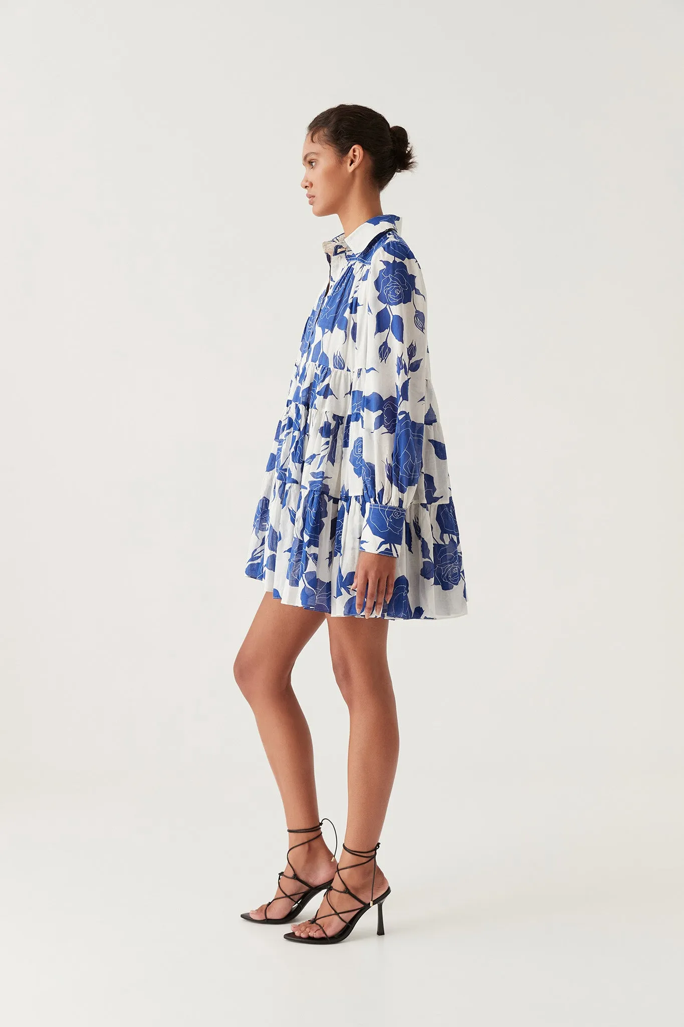 Vie Voile Smock Mini Dress sold by Aje product image thumbnail 3