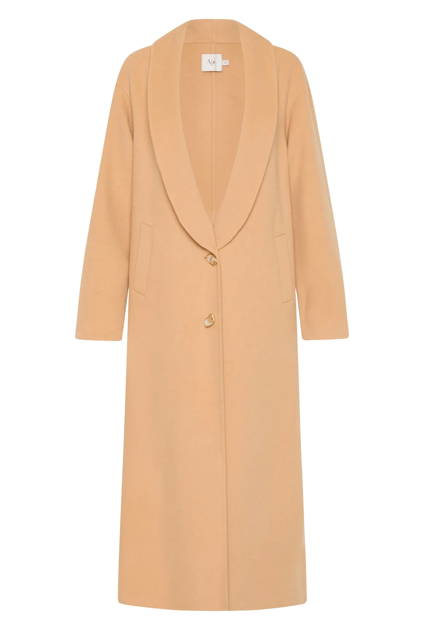 Modular Long Line Wool Coat sold by Aje product image thumbnail 2