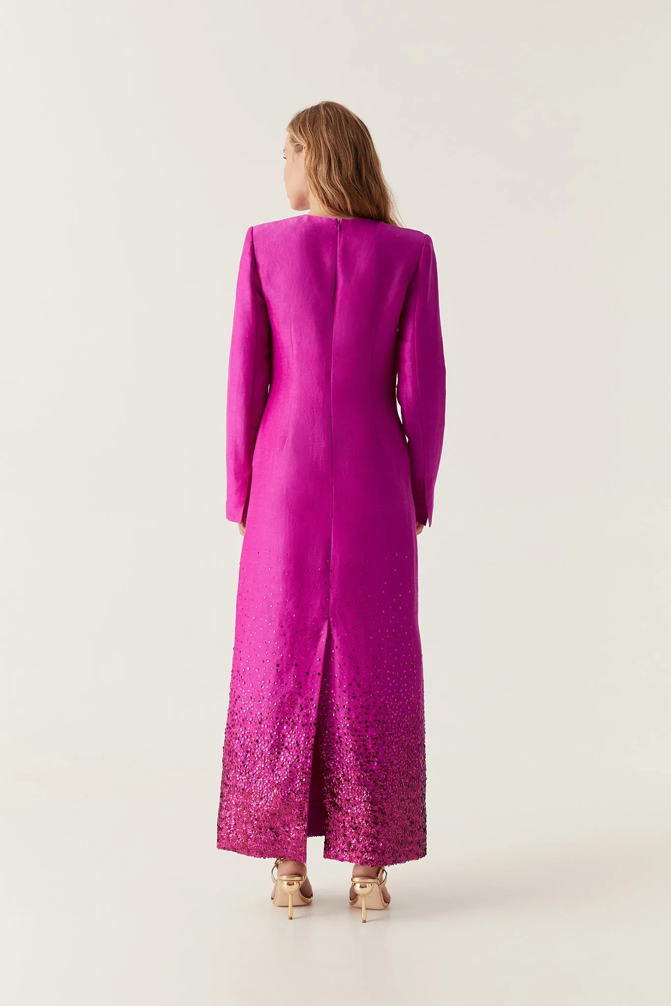 Reflection Sequin Maxi Dress sold by Aje product image thumbnail 5