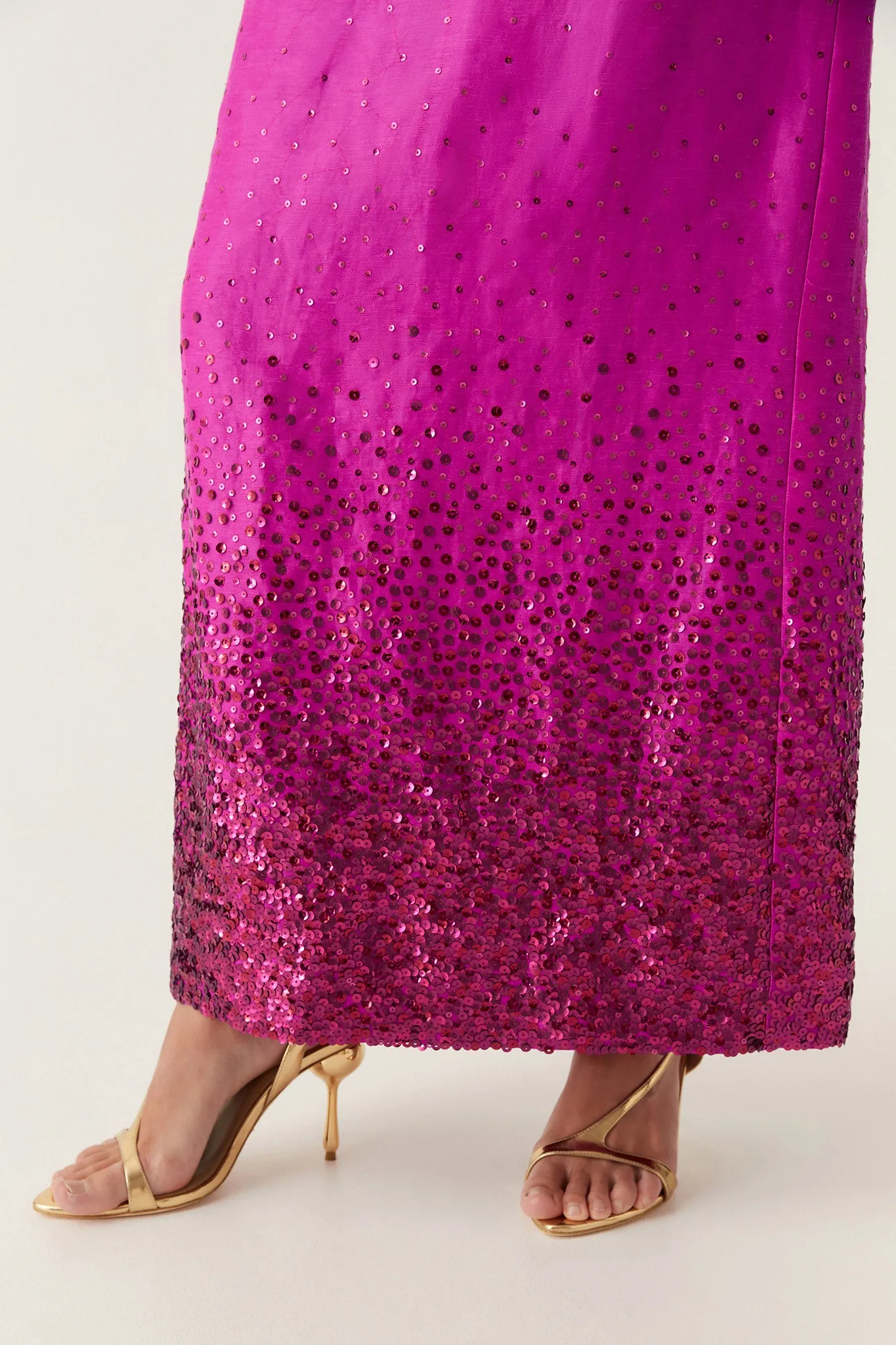 Reflection Sequin Maxi Dress sold by Aje product image thumbnail 4