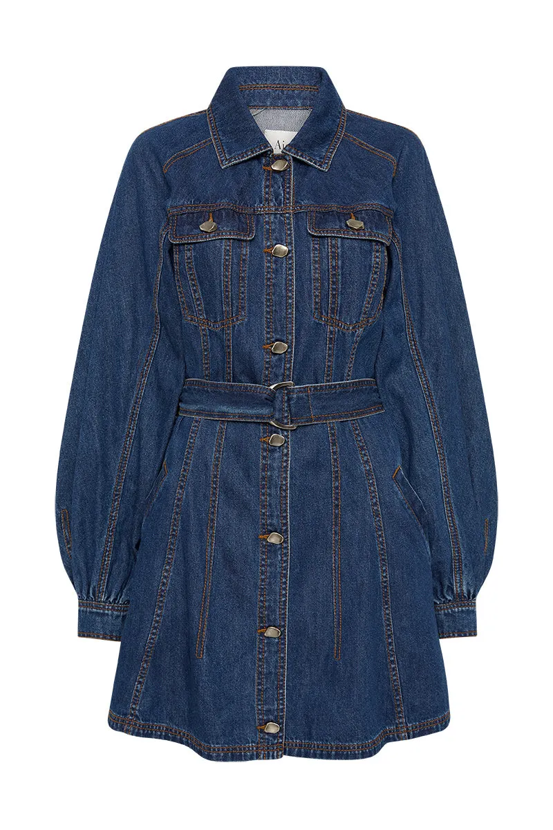 Colorado Denim Mini Dress sold by Aje product image thumbnail 2