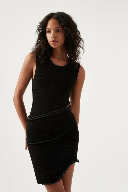 Undulating Cut Out Mini Dress sold by Aje