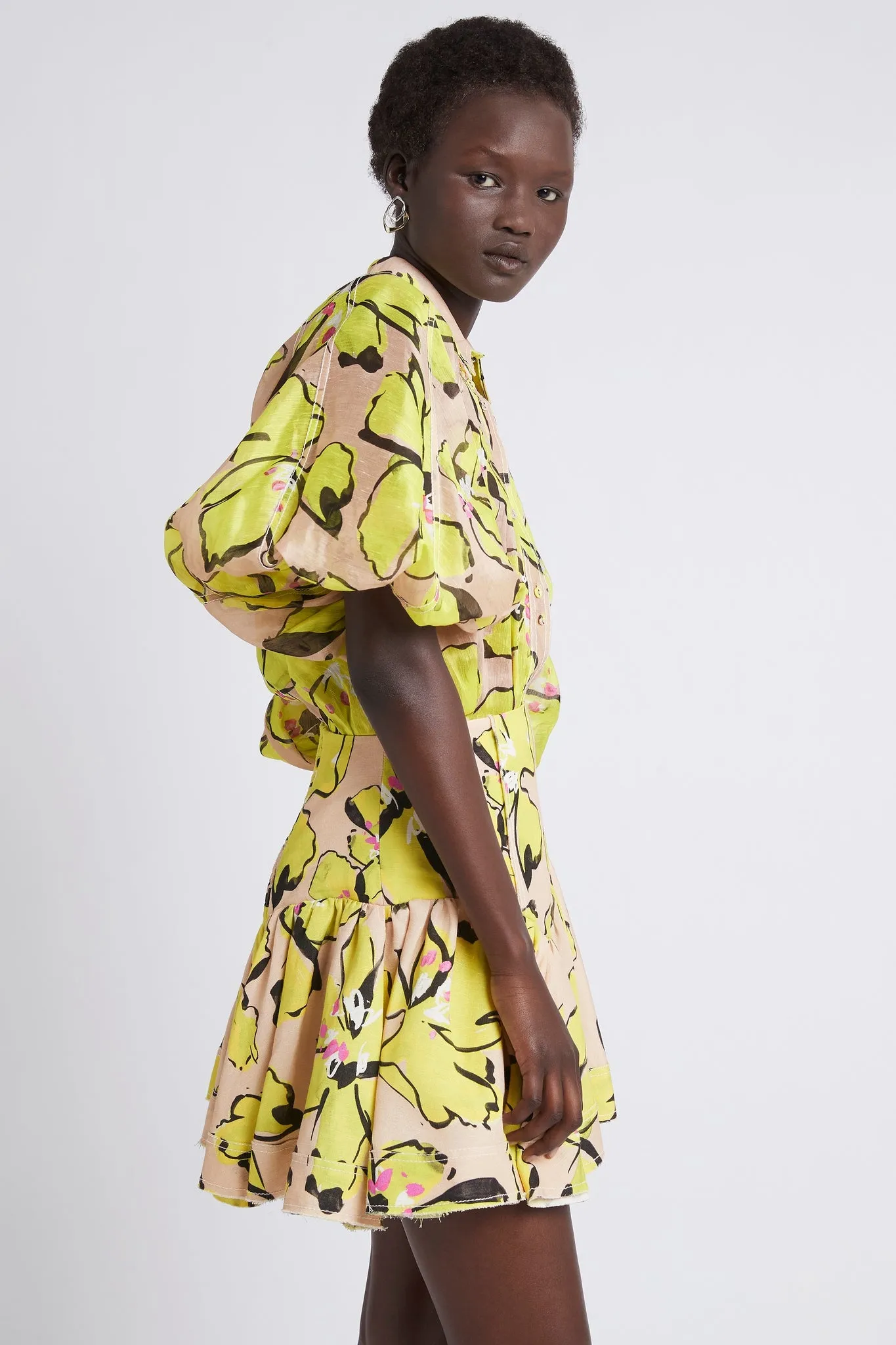 Pelicano Citrus Bloom Mini Skirt sold by Aje product image thumbnail 3