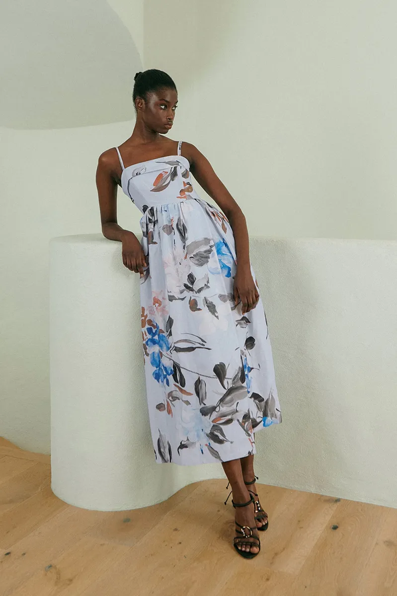 Untamed Midi Dress sold by Aje