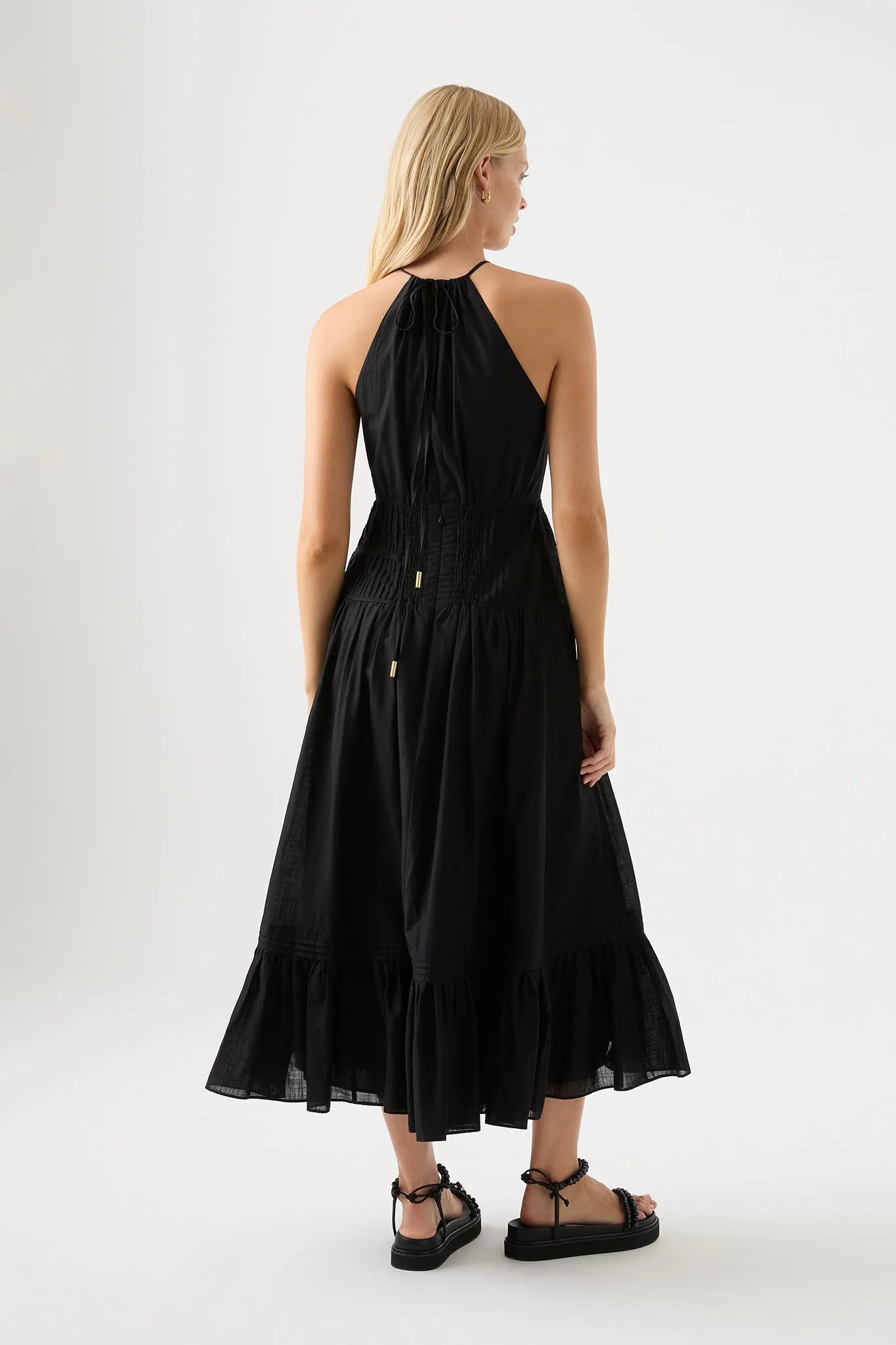 Renata Eyelash Midi Dress sold by Aje product image thumbnail 5