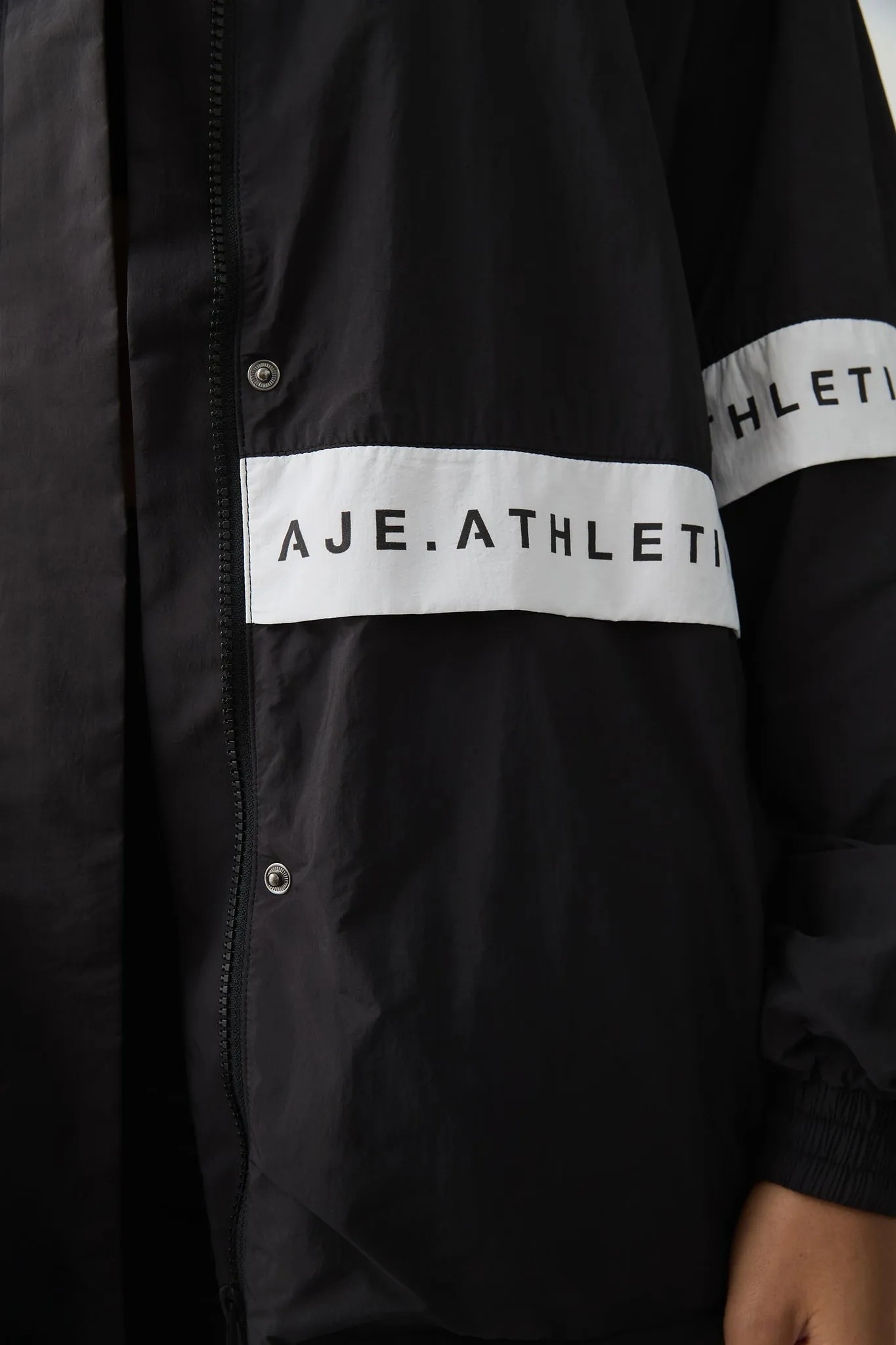 Spliced Hooded Spray Jacket 016 sold by Aje product image thumbnail 4