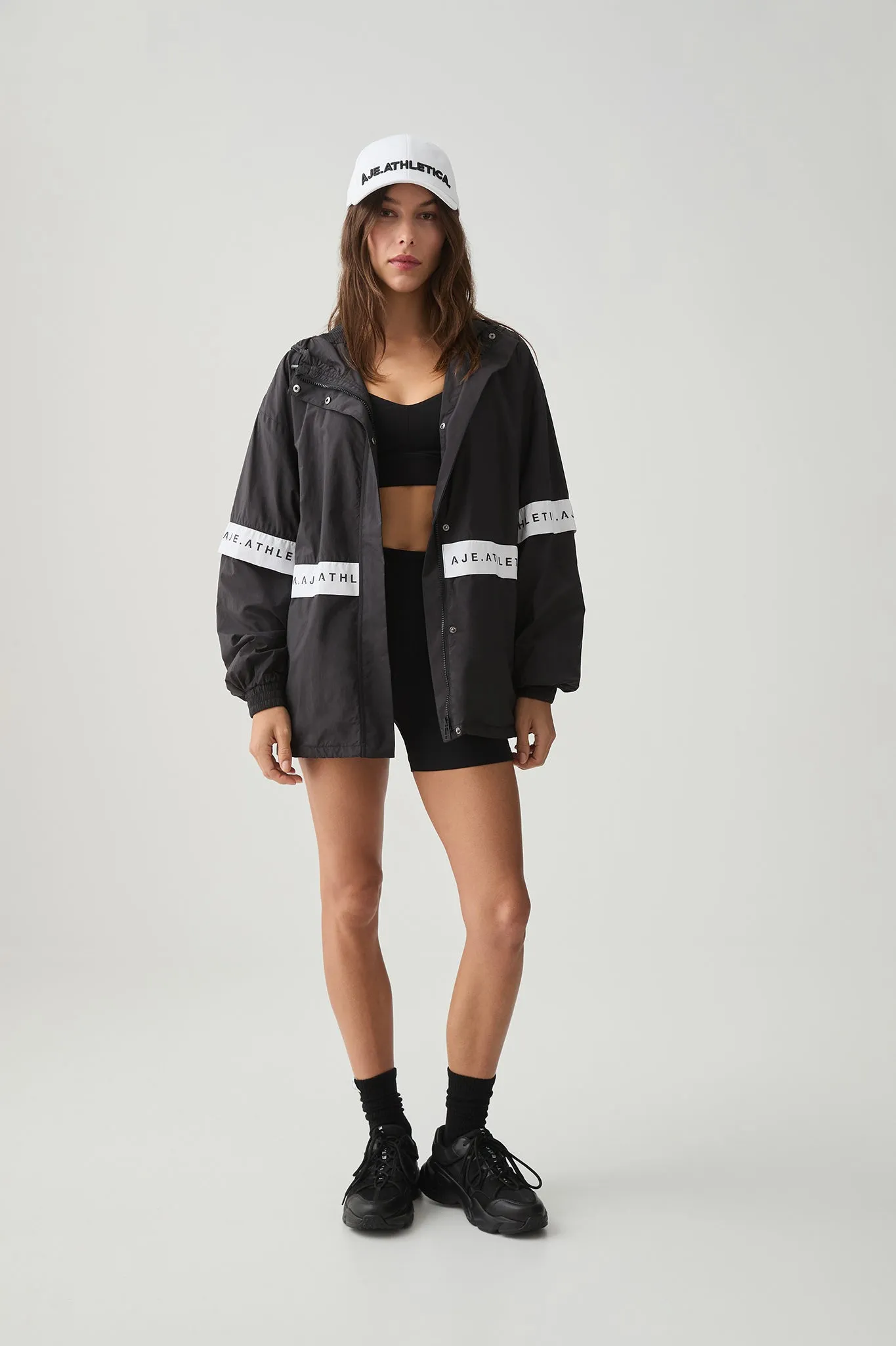 Spliced Hooded Spray Jacket 016 sold by Aje product image thumbnail 3