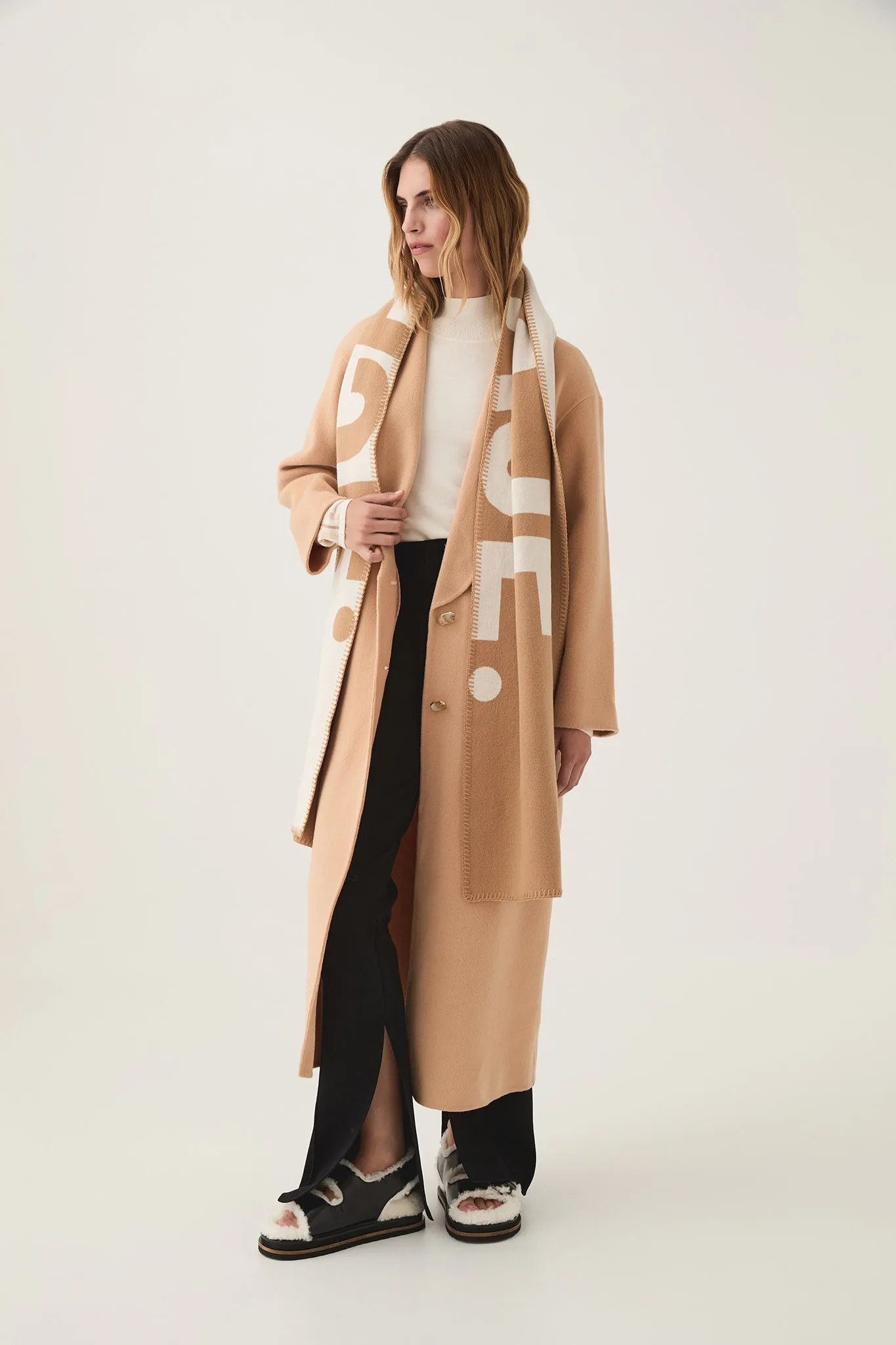 Sienna Logo Scarf sold by Aje