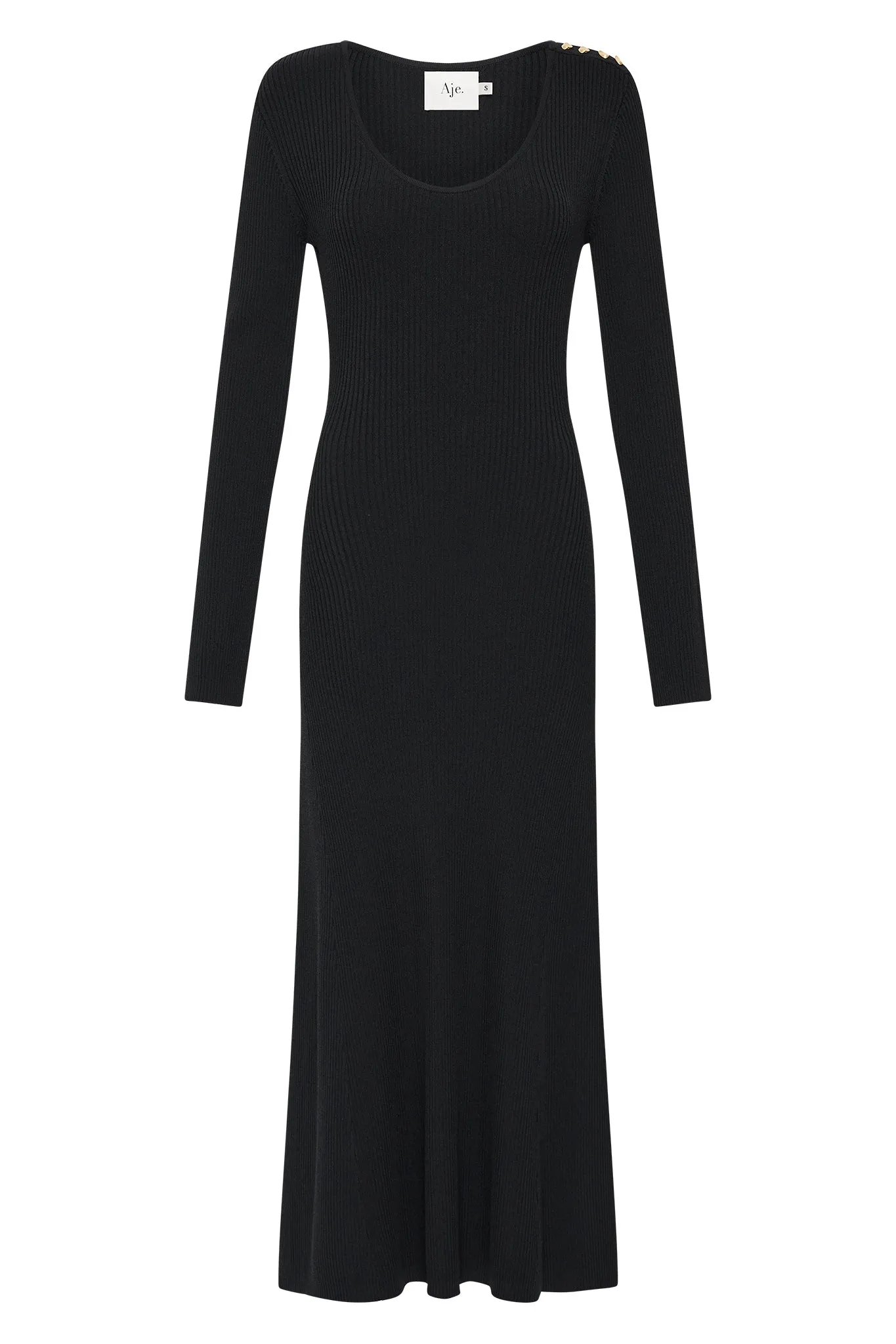 Zeitgeist Knit Midi Dress sold by Aje product image thumbnail 2