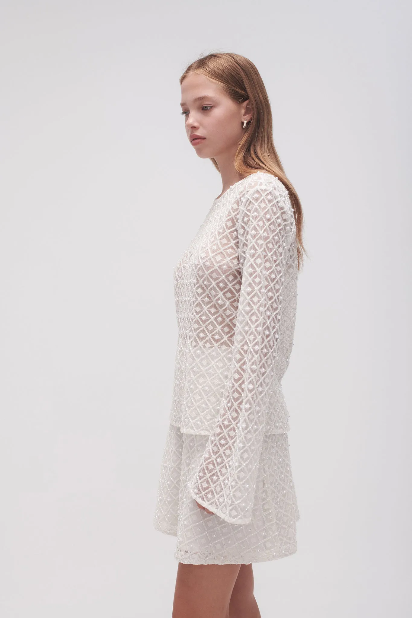 Freya Diamond Pearl Top sold by Aje product image thumbnail 5