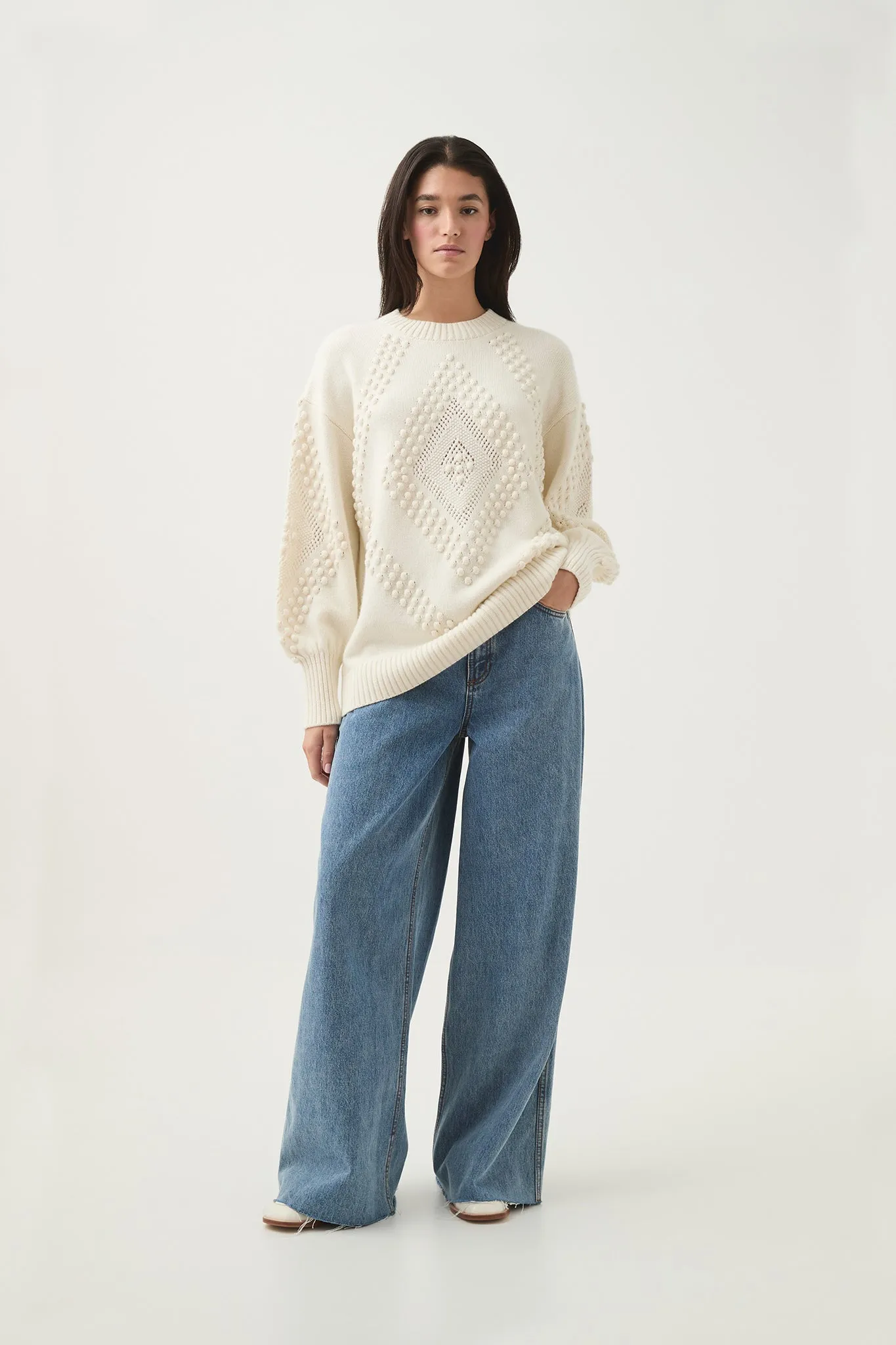 Mirelle Oversized Knit sold by Aje product image thumbnail 3