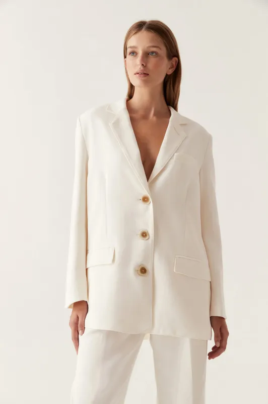Phantom Boyfriend Blazer sold by Aje