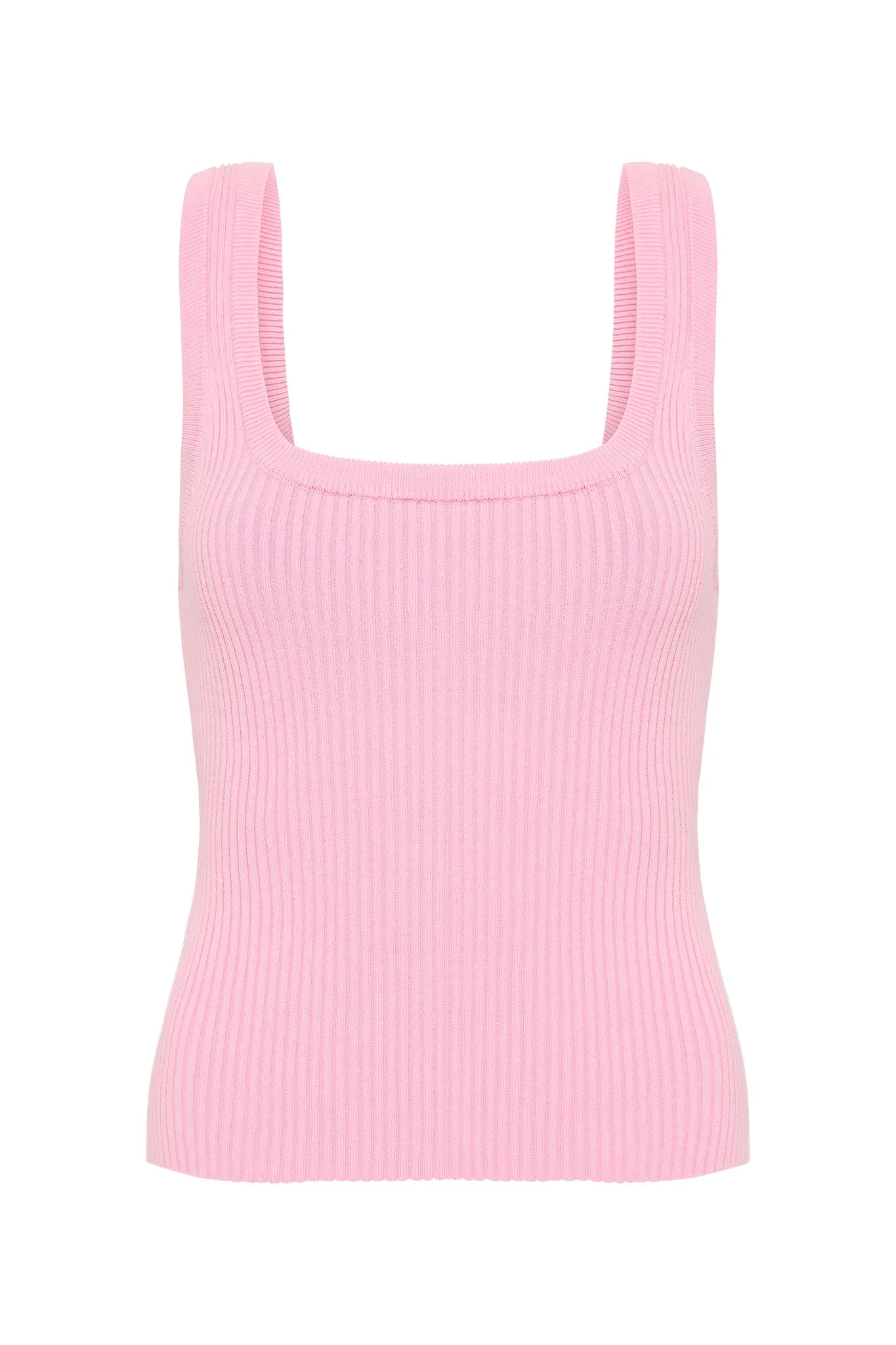 Bronte Scoop Neck Rib Tank sold by Aje product image thumbnail 2