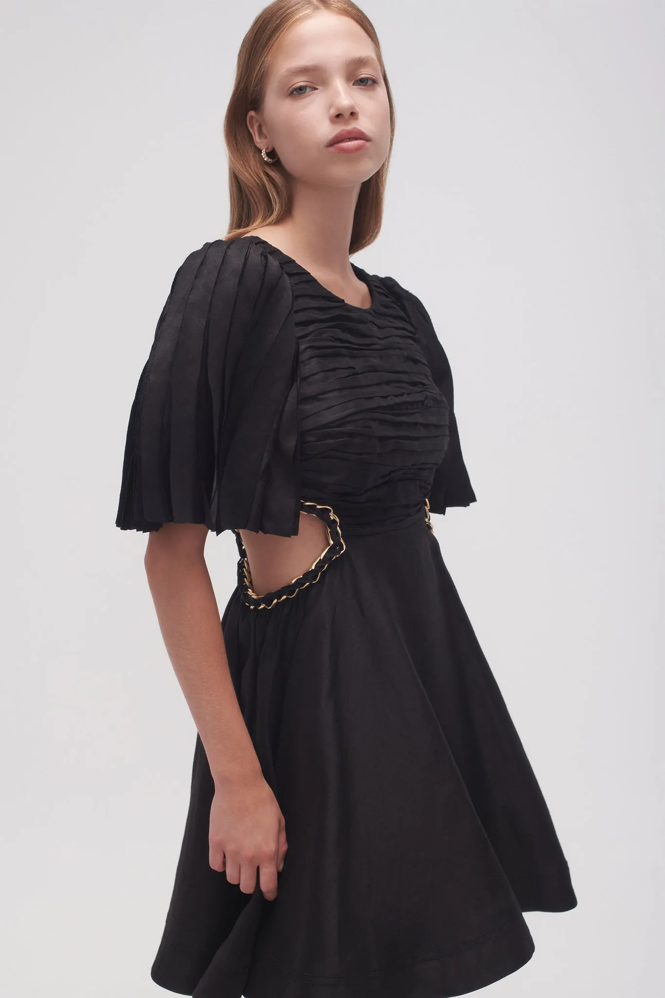 Monica Chain Link Mini Dress sold by Aje product image thumbnail 4