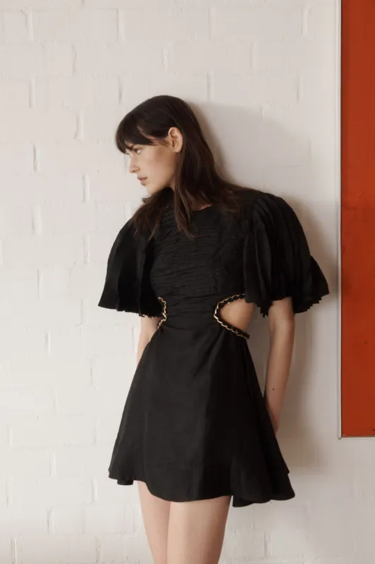 Monica Chain Link Mini Dress sold by Aje