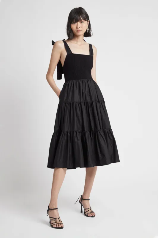 Casa Tiered Knit Midi Dress sold by Aje