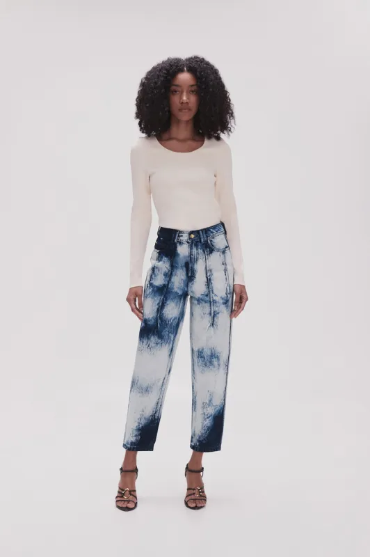 Enigma Denim Straight Jeans sold by Aje