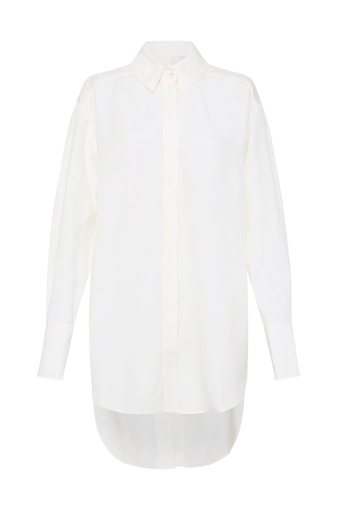Virtuous Lace-Up Longline Shirt sold by Aje product image thumbnail 2