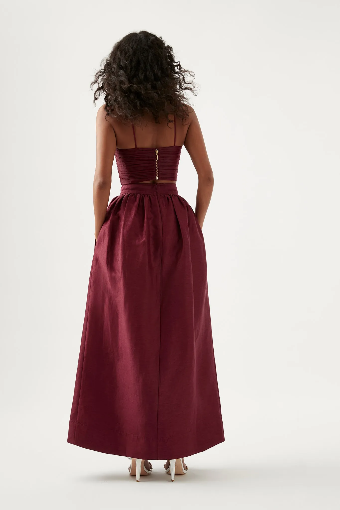 Mirabelle Tulip Maxi Skirt sold by Aje product image thumbnail 5