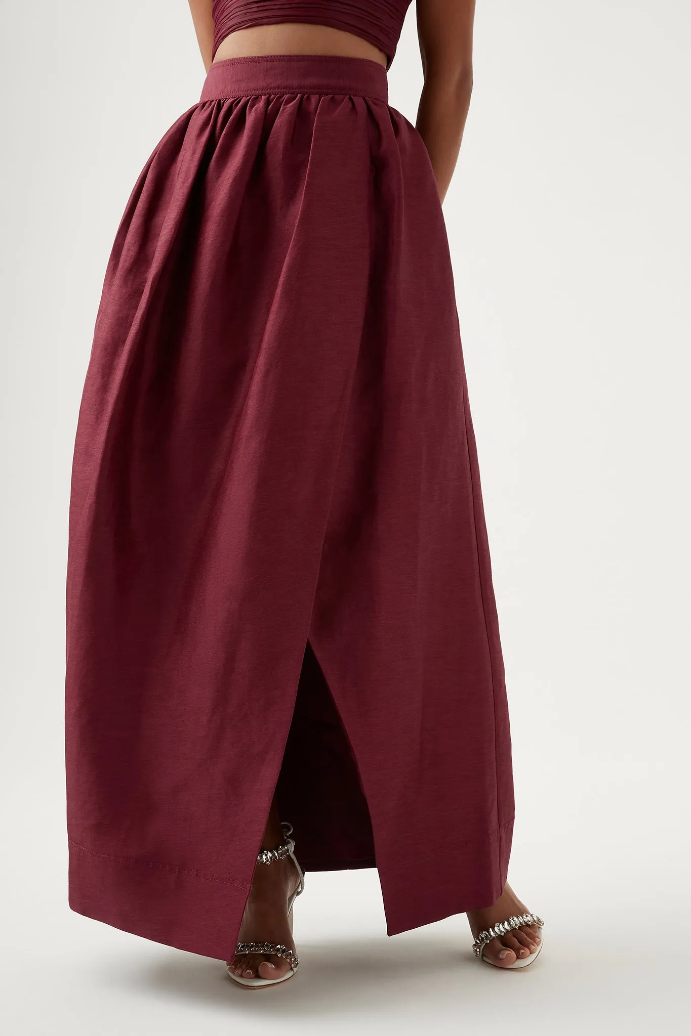 Mirabelle Tulip Maxi Skirt sold by Aje product image thumbnail 4