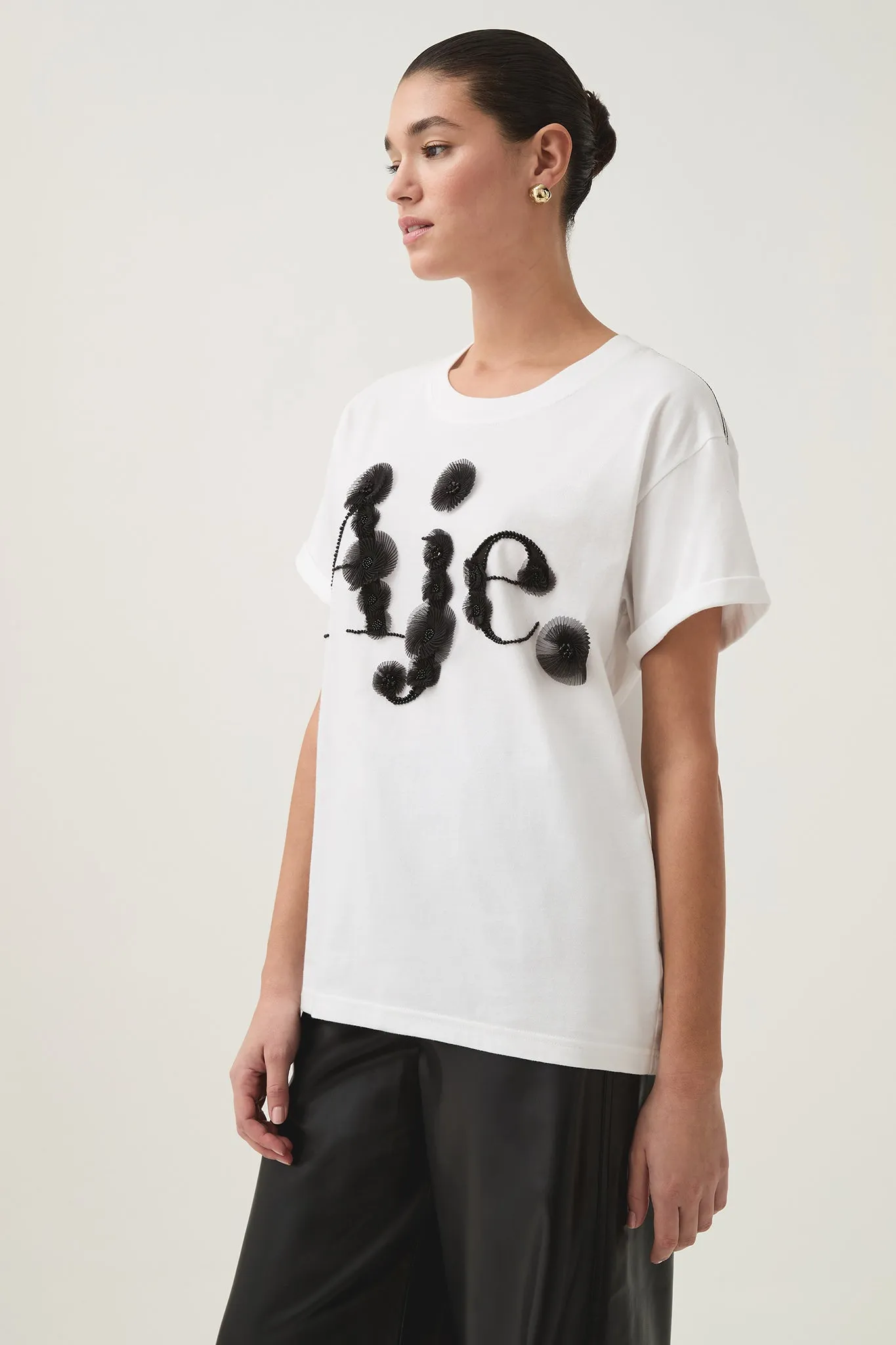 Beacon Oversized Tee sold by Aje product image thumbnail 5