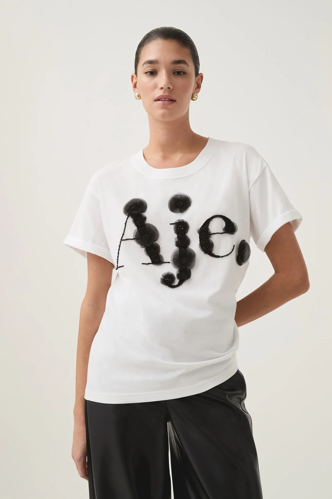 Beacon Oversized Tee sold by Aje