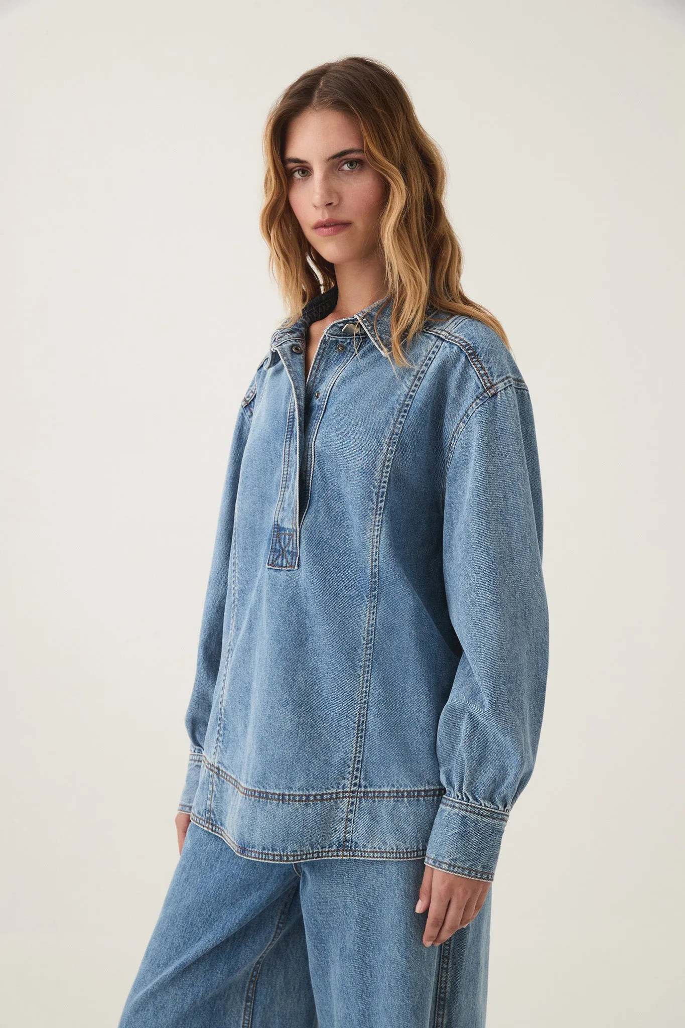 Outline Denim Shirt sold by Aje product image thumbnail 5