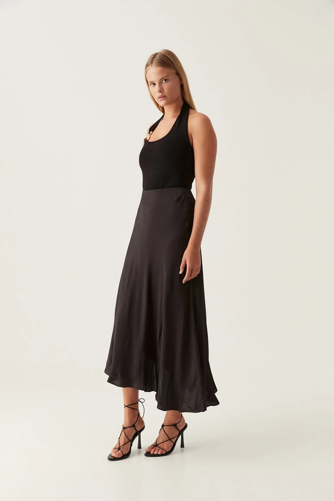 Valeria Asymmetric Midi Skirt sold by Aje product image thumbnail 3
