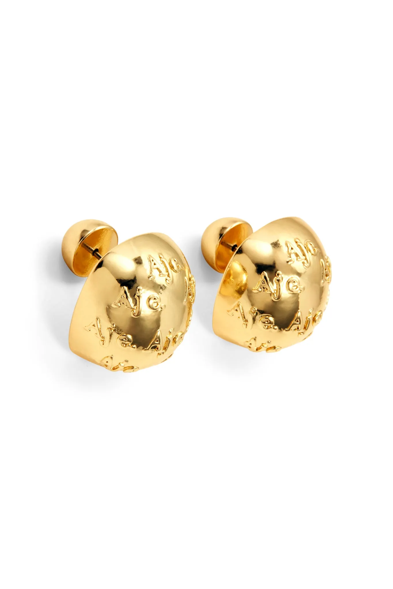 Moira Domed Logo Stud sold by Aje product image thumbnail 3