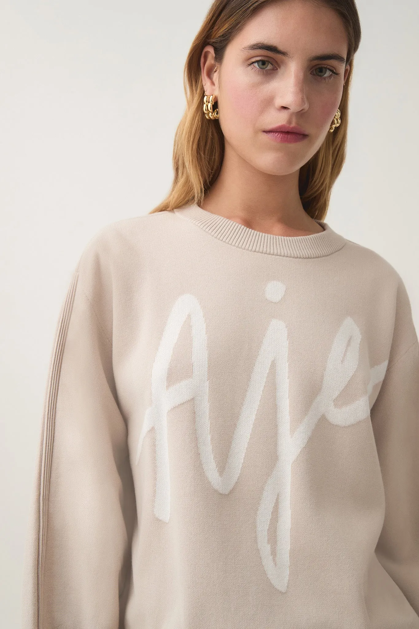 Equation Knit Crew Jumper sold by Aje