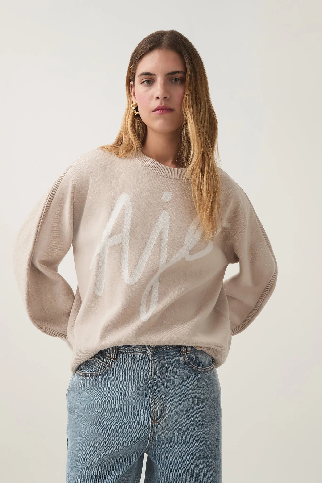 Equation Knit Crew Jumper sold by Aje product image thumbnail 4
