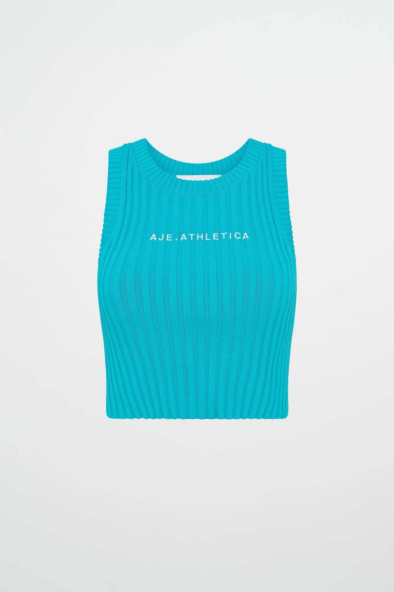 Cropped Knitted Logo Tank 135 sold by Aje product image thumbnail 2