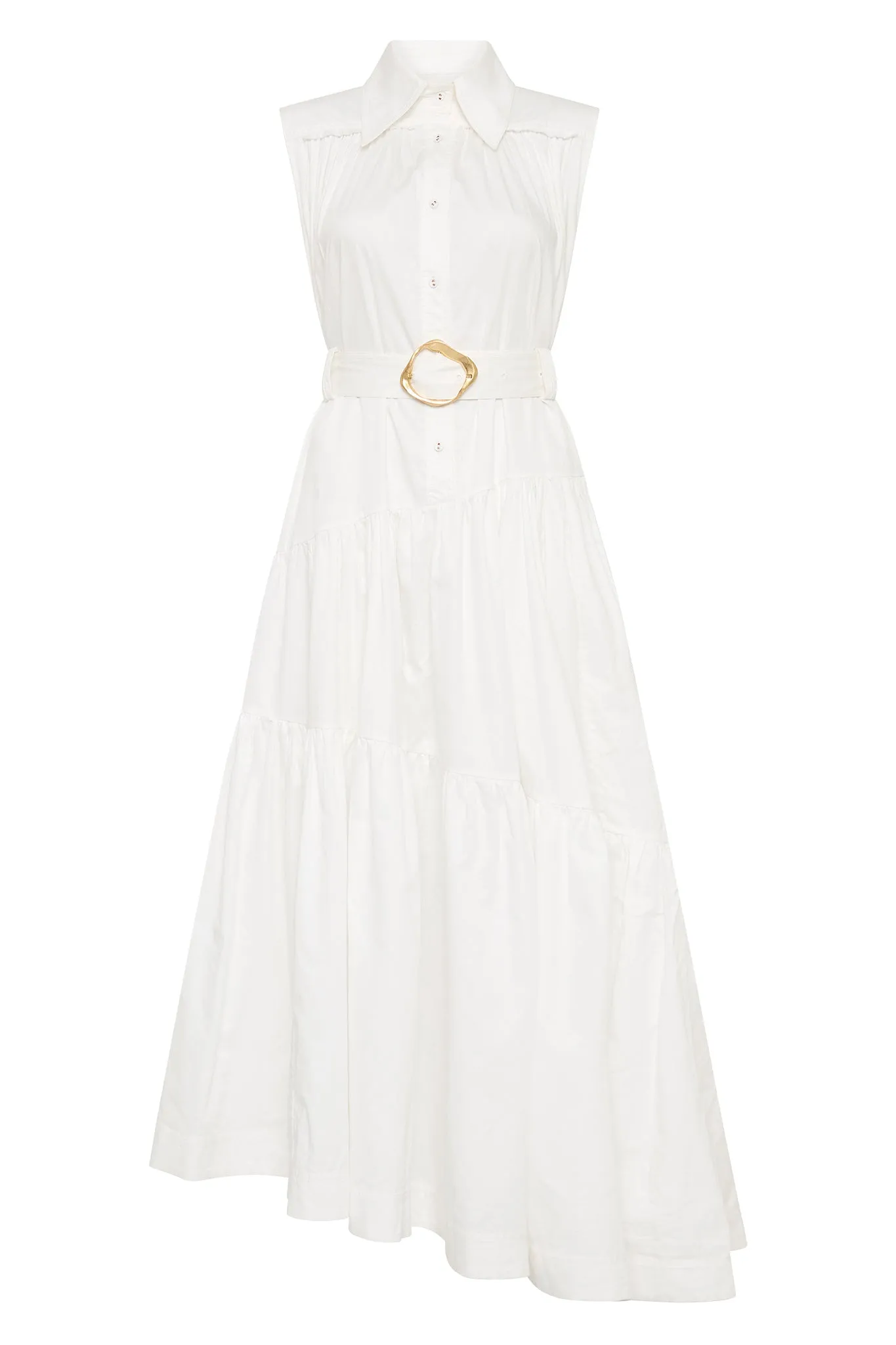 Erika Asymmetric Shirt Dress sold by Aje product image thumbnail 2