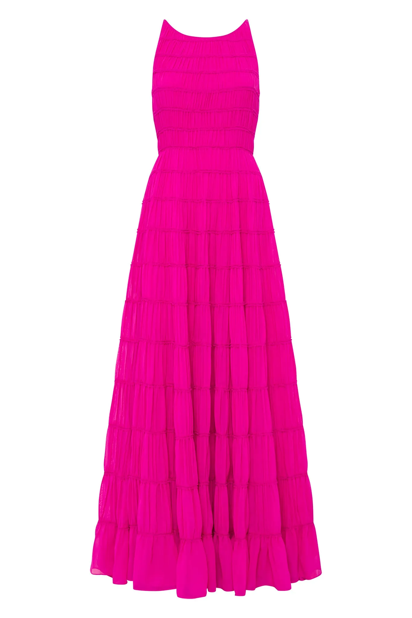 Rosewood Ruched Maxi Dress sold by Aje product image thumbnail 2