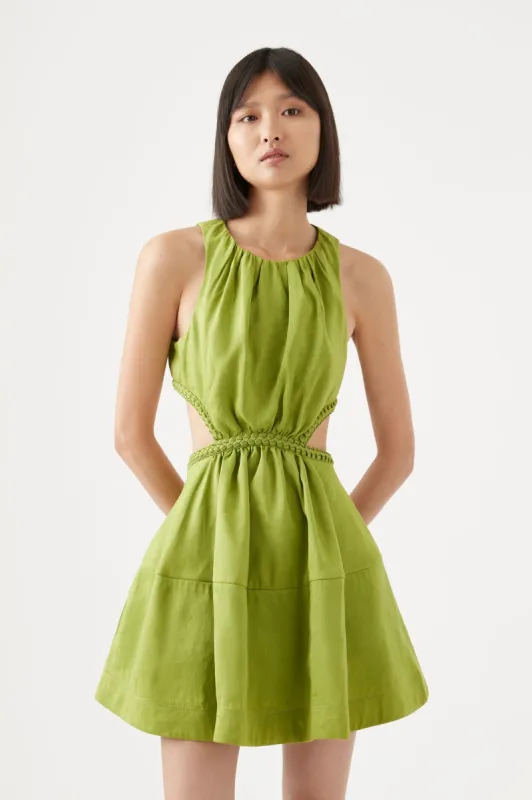 Voyage Braided Cut Out Mini Dress sold by Aje