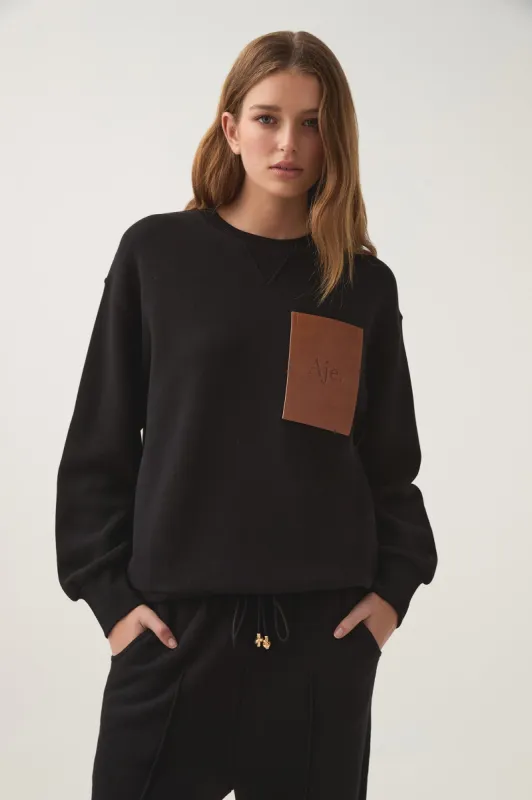 Flores Crew Sweatshirt made by Aje