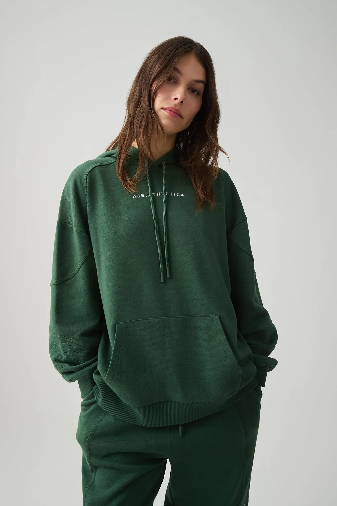 Quilted Boyfriend Hoodie 511 sold by Aje