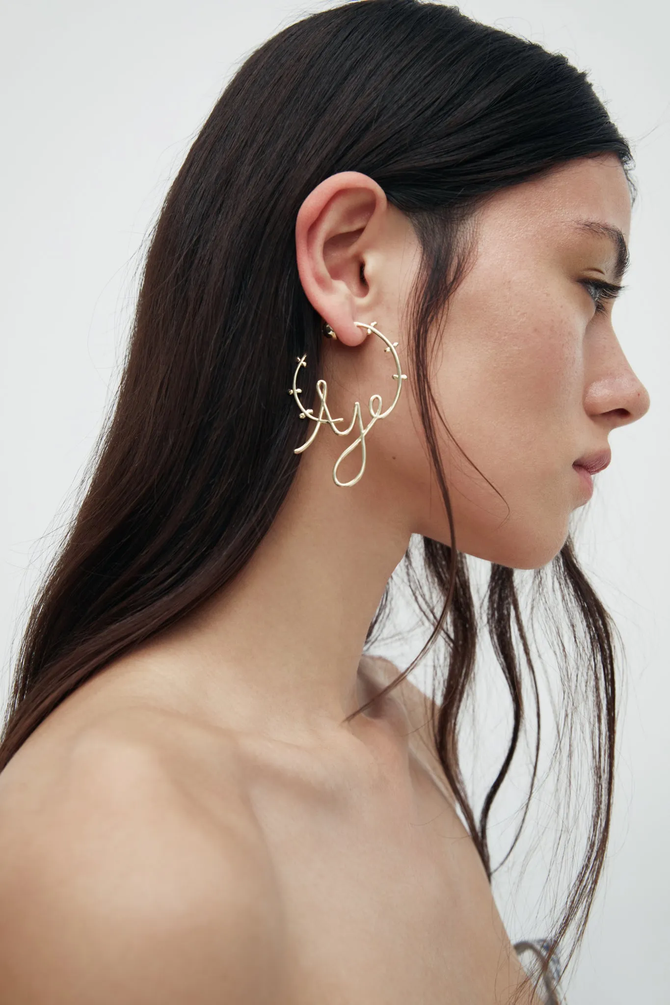 Eternal Logo Hoop sold by Aje