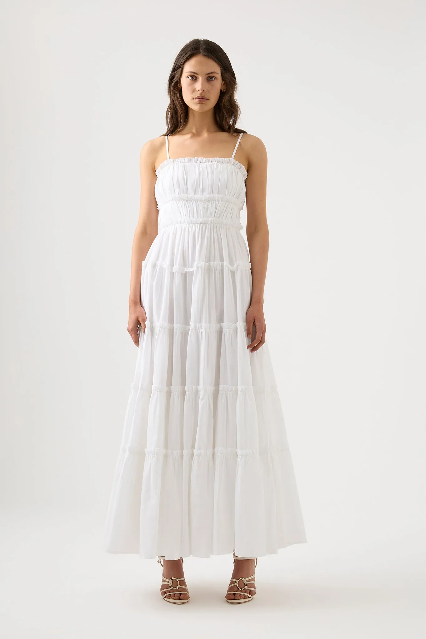 Luna Tiered Maxi Dress sold by Aje product image thumbnail 5
