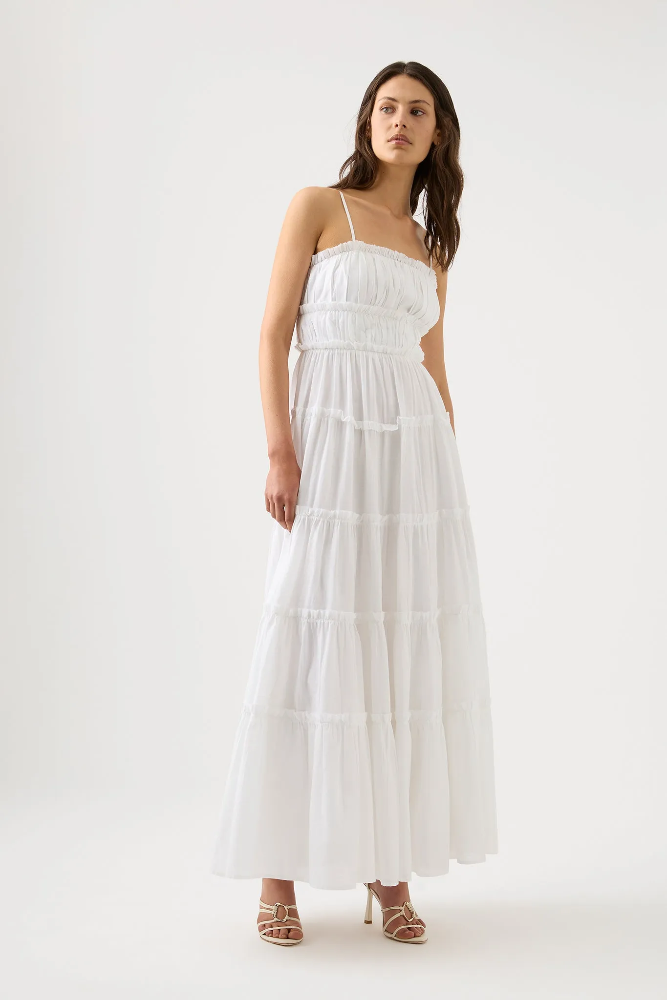 Luna Tiered Maxi Dress sold by Aje product image thumbnail 3