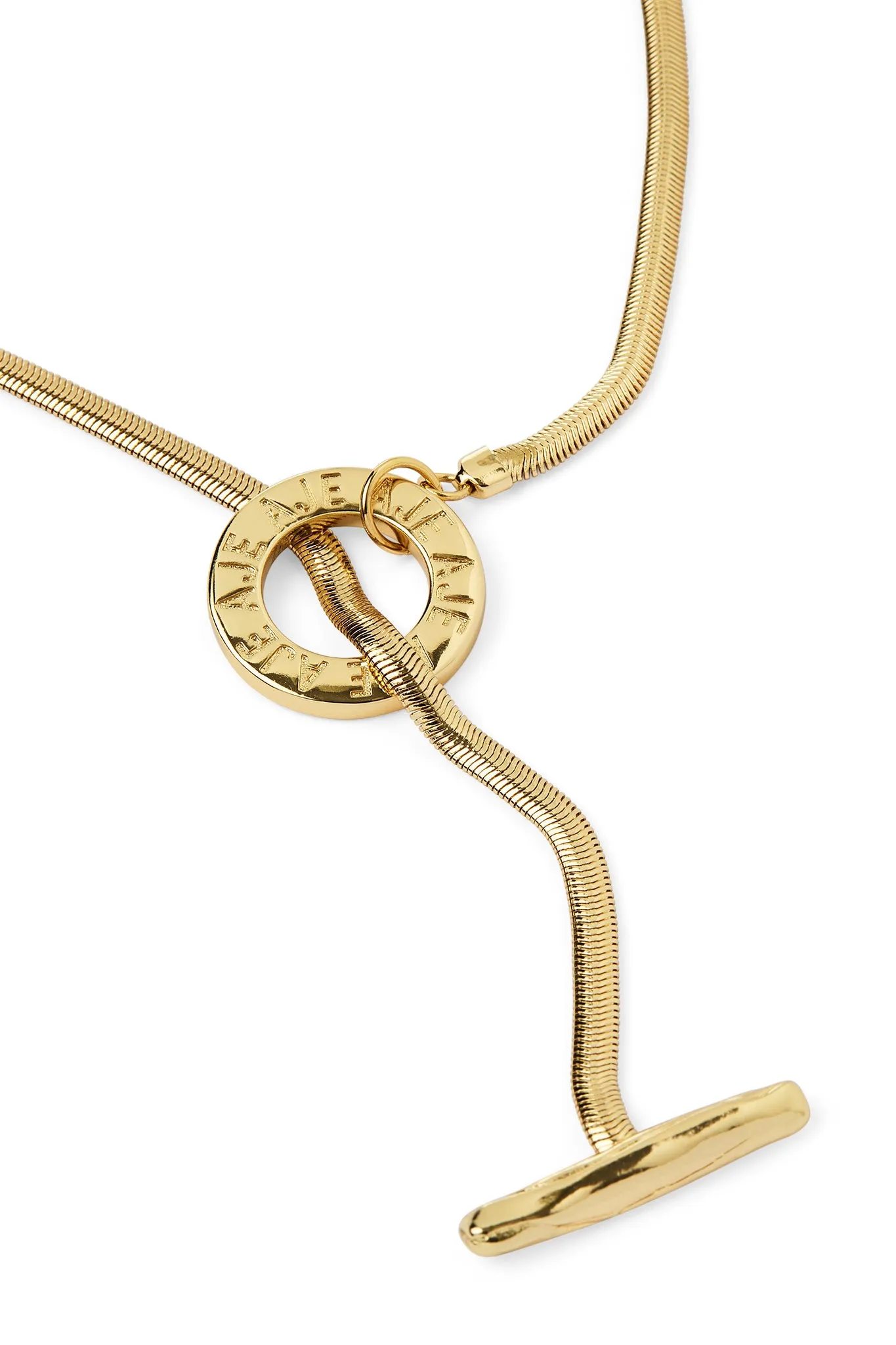 Alethia Logo Necklace sold by Aje product image thumbnail 4