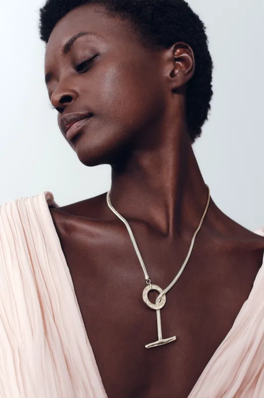 Alethia Logo Necklace sold by Aje