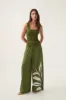 Bronte Scoop Neck Rib Tank sold by Aje