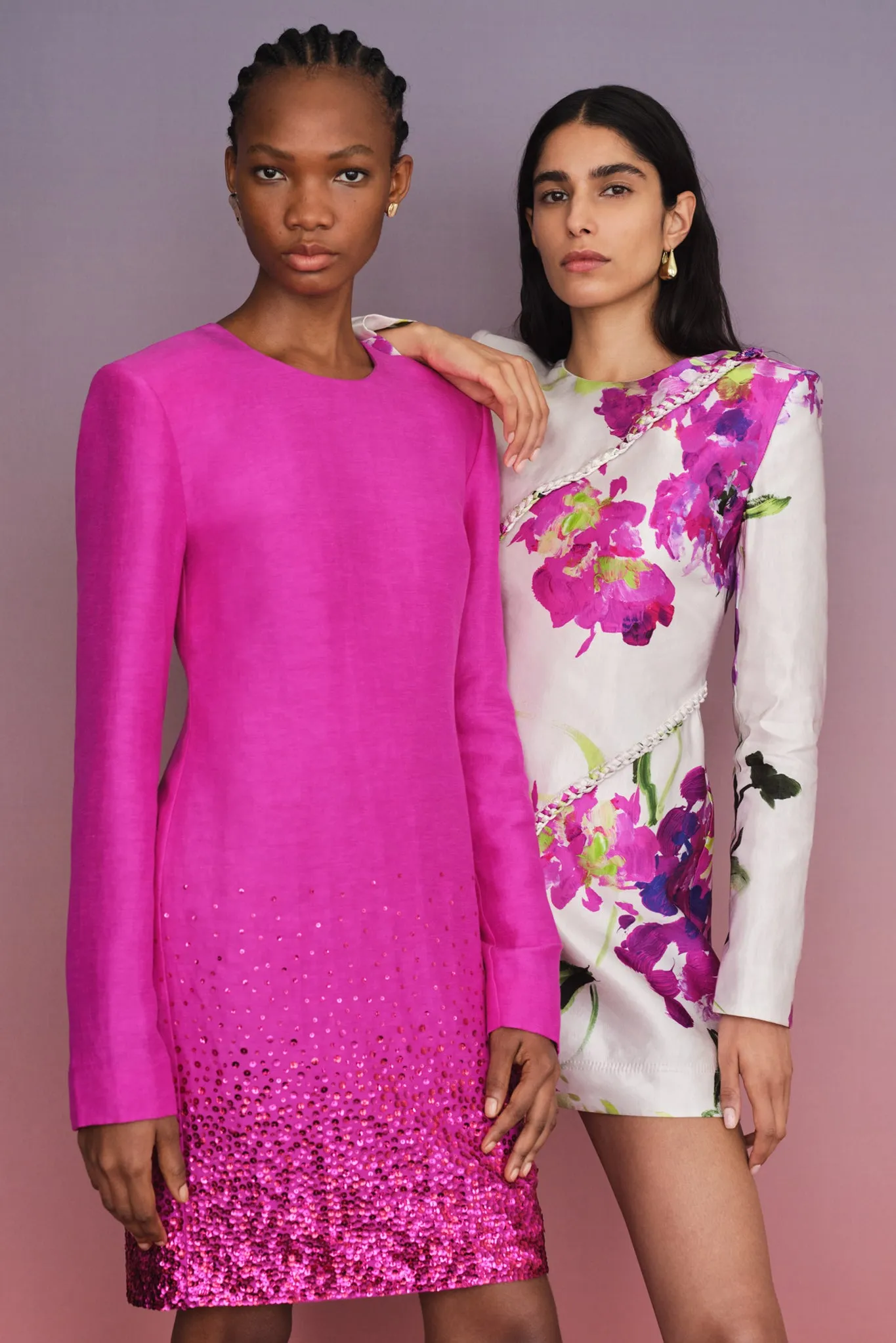 Reflection Sequin Mini Dress sold by Aje