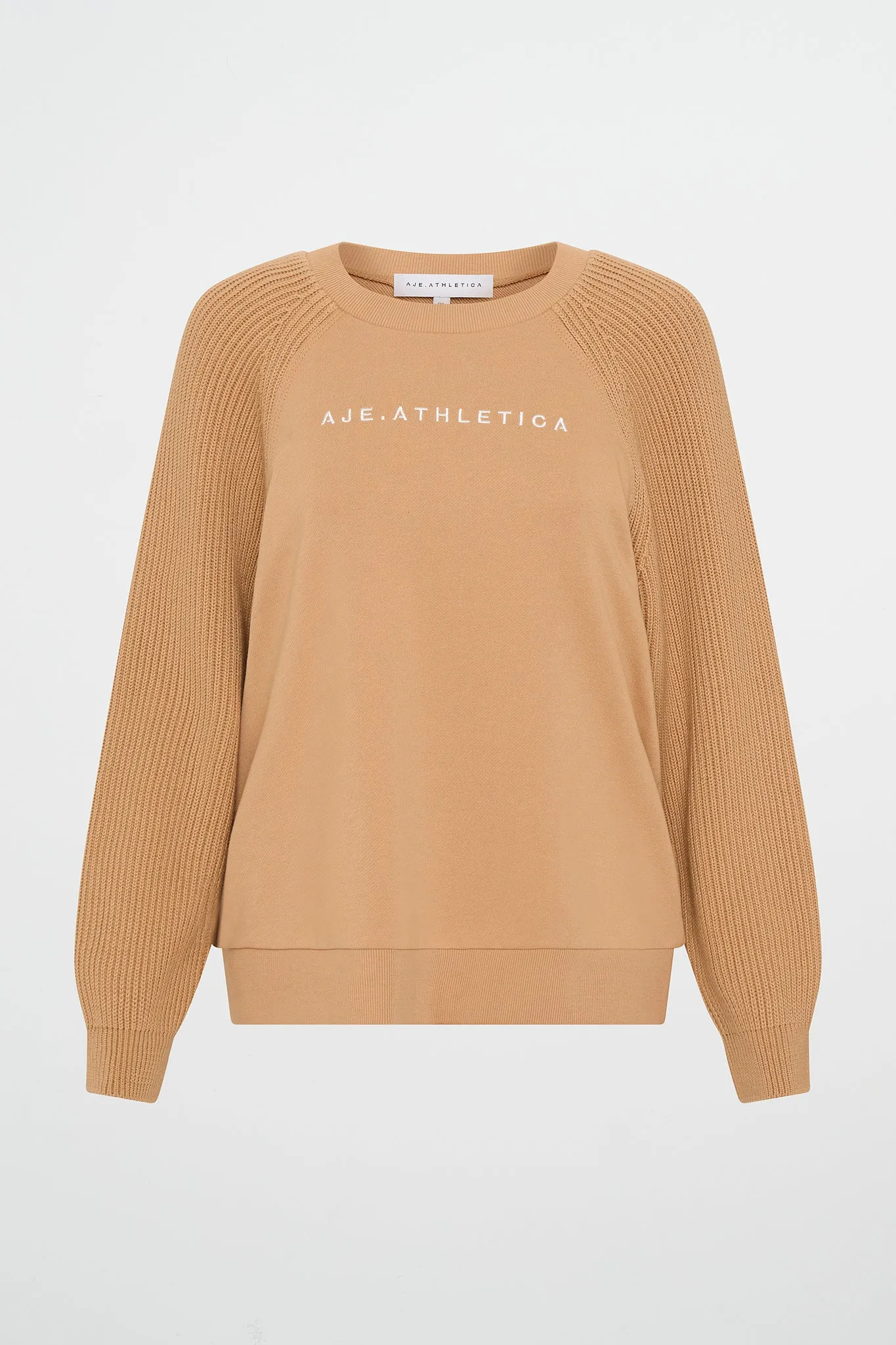 Raglan Contrast Knit Crew 402 sold by Aje product image thumbnail 2