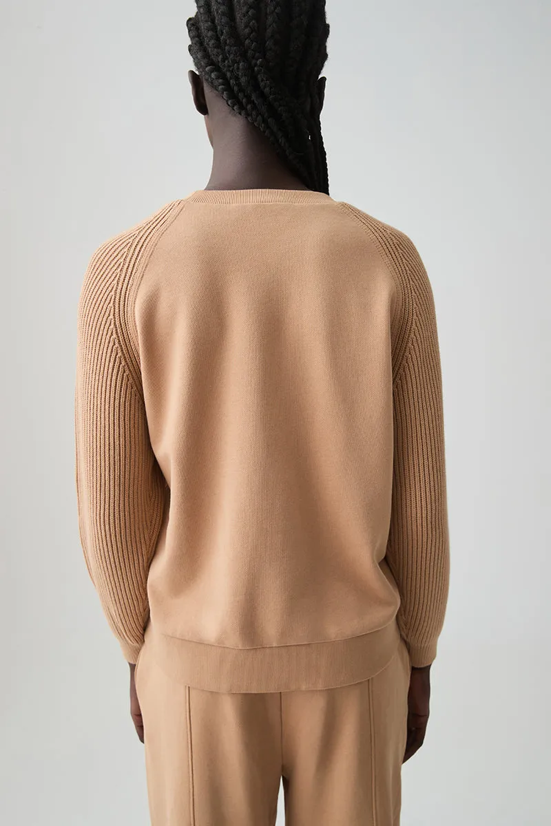 Raglan Contrast Knit Crew 402 sold by Aje product image thumbnail 5