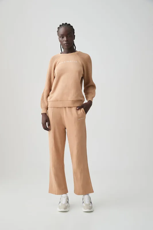 Raglan Contrast Knit Crew 402 sold by Aje